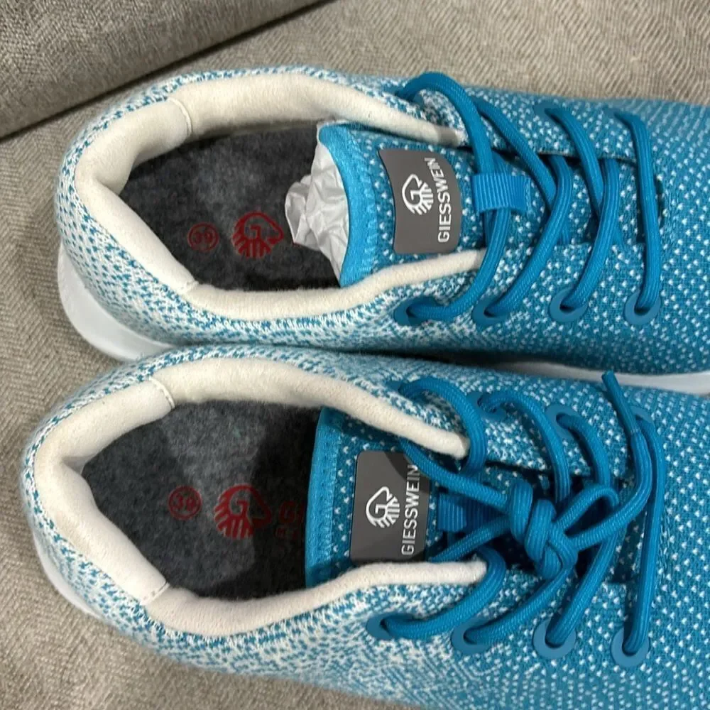 NWOT Giesswein Marino wool knit trainers woman’s sz 8